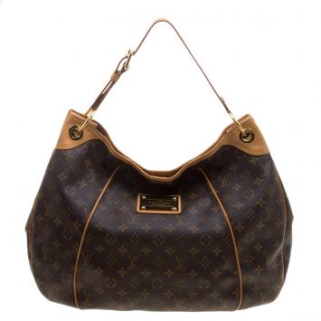 Pre Owned Louis Vuitton Monogram Canvas Galliera GM Bag