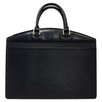 Pre Owned Louis Vuitton Noir Epi Leather Riviera Bag