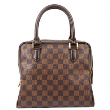 Pre Owned Louis Vuitton Damier Ebene Canvas Brera Bag