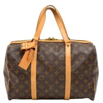 Pre Owned Louis Vuitton Monogram Canvas Sac Souple 35 Bag