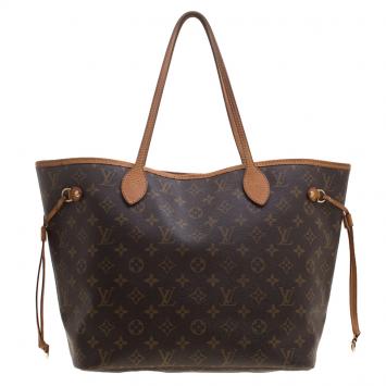 Pre Owned Louis Vuitton Monogram Canvas Neverfull MM Bag