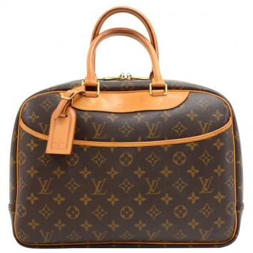 Pre Owned Louis Vuitton Monogram Canvas Deauville Bag