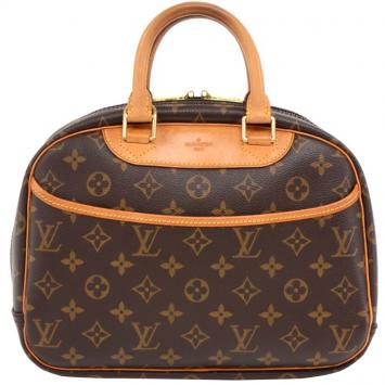 Pre Owned Louis Vuitton Monogram Canvas Trouville Bag