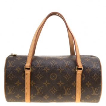 Pre Owned Louis Vuitton Monogram Canvas Papillon 26 Bag