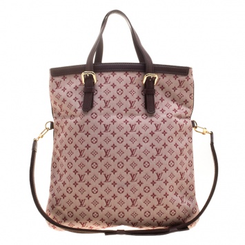 Pre Owned Louis Vuitton Cherry Monogram Mini Lin Francoise Bag