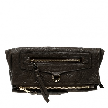 Pre Owned Louis Vuitton Ombre Monogram Empreinte Leather Petillante Clutch