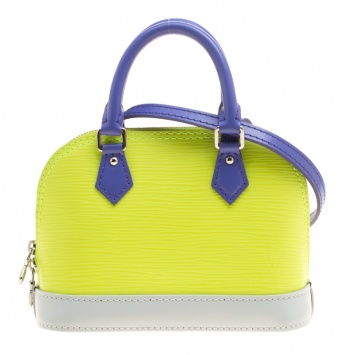 Pre Owned Louis Vuitton Tricolor Epi Leather Nano Alma Bag