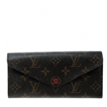 Pre Owned Louis Vuitton Monogram Canvas Josephine Wallet