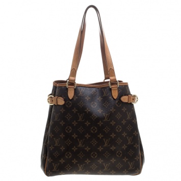 Pre Owned Louis Vuitton Monogram Canvas Batignolles Vertical Bag
