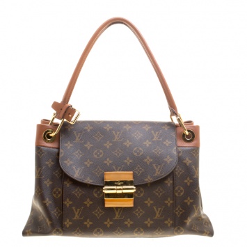 Pre Owned Louis Vuitton Havane Monogram Canvas Olympe Bag