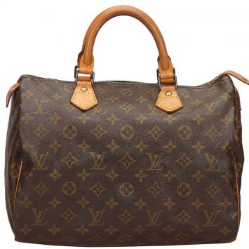 Pre Owned Louis Vuitton Monogram Canvas Speedy 30 Bag