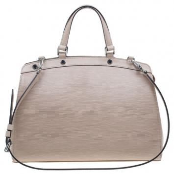 Pre Owned Louis Vuitton Rose Ballerine Epi Leather Brea MM