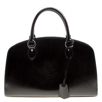 Pre Owned Louis Vuitton Black Electric Epi Leather Pont Neuf PM Bag