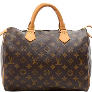Pre Owned Louis Vuitton Monogram Canvas Speedy 30 Bag