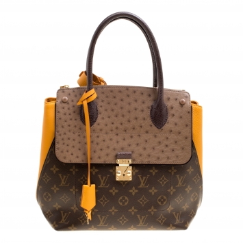 Pre Owned Louis Vuitton Multicolor Exotique Monogram Majestueux MM Bag