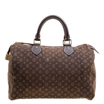 Pre Owned Louis Vuitton Fasain Monogram Canvas Speedy 30