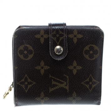 Pre Owned Louis Vuitton Monogram Canvas French Purse Wallet