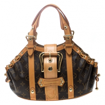 Pre Owned Louis Vuitton Monogram Canvas Theda GM Bag