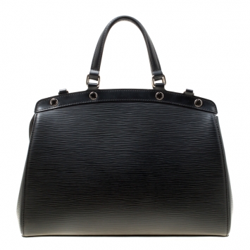 Pre Owned Louis Vuitton Black Epi Leather Brea MM Bag