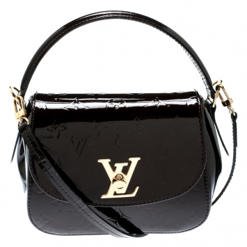 مملوكة مسبقًا Louis Vuitton Amarante Monogram Vernis Pasadena Bag