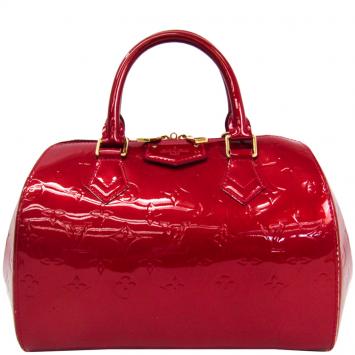 مملوكة مسبقًا Louis Vuitton Pomme D'Amour Monogram Vernis Montana Bag