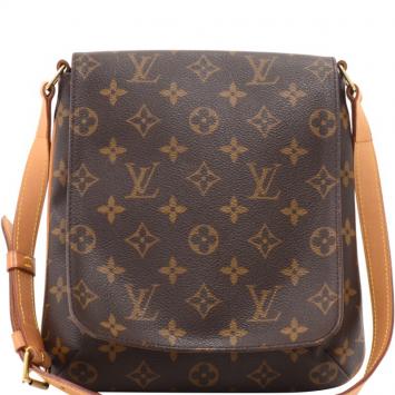 Pre Owned Louis Vuitton Monogram Canvas Musette Salsa Bag