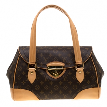 Pre Owned Louis Vuitton Monogram Canvas Beverly GM Bag