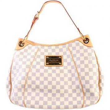 Pre Owned  Louis Vuitton Monogram Galliera Damier Azur PM Tote Bag