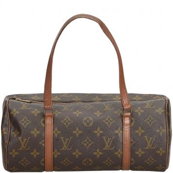Pre Owned Louis Vuitton Monogram Canvas Papillon 30 Bag