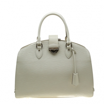 Pre Owned Louis Vuitton Ivory Epi Leather Pont Neuf GM Bag