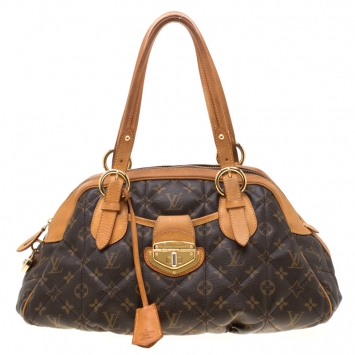 Pre Owned Louis Vuitton Monogram Canvas Etoile Bowling Bag