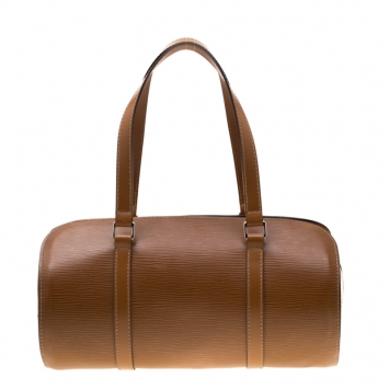 Pre Owned Louis Vuitton Canelle Epi Leather Soufflot Bag