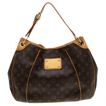 Pre Owned Louis Vuitton Monogram Canvas Galliera PM Bag