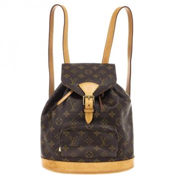 Pre Owned Louis Vuitton Monogram Canvas Montsouris MM Backpack Bag