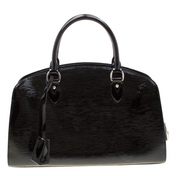 Pre Owned Louis Vuitton Black Electric Epi Leather Pont Neuf PM Bag