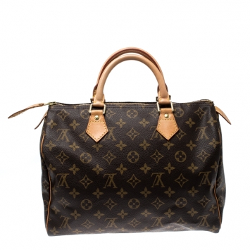 Pre Owned Louis Vuitton Monogram Canvas Speedy 30 Bag