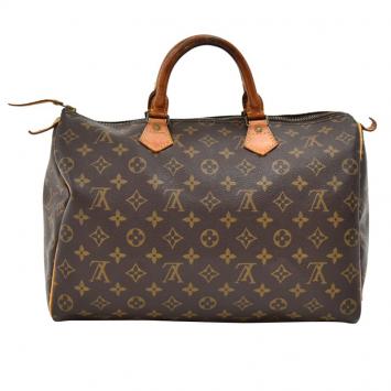 Pre Owned Louis Vuitton  Monogram Canvas Speedy 35 Bag