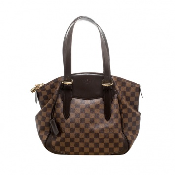 Pre Owned Louis Vuitton Damier Ebene Canvas Verona MM Bag