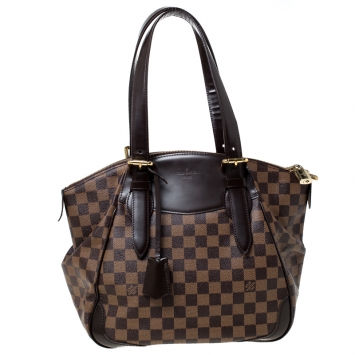 Pre Owned Louis Vuitton Damier Canvas Verona MM Bag  