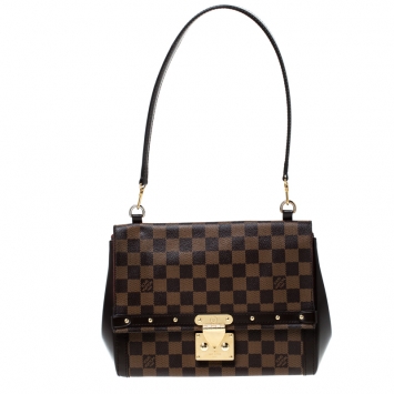 Pre Owned Louis Vuitton Damier Ebene Canvas Venice Bag 