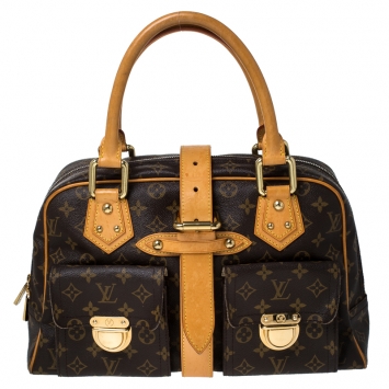 Pre Owned Louis Vuitton Monogram Canvas Manhattan GM Bag