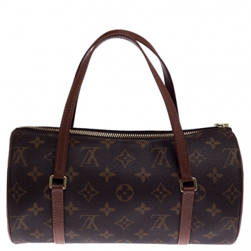 Pre Owned Louis Vuitton Monogram Canvas Papillon 26 Bag