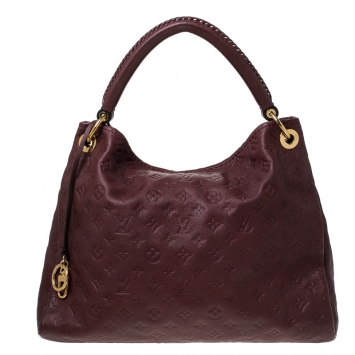 Pre Owned Louis Vuitton Aurore Monogram Empreinte Leather Artsy GM Bag