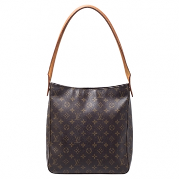 Pre Owned Louis Vuitton Monogram Canvas Looping GM Bag