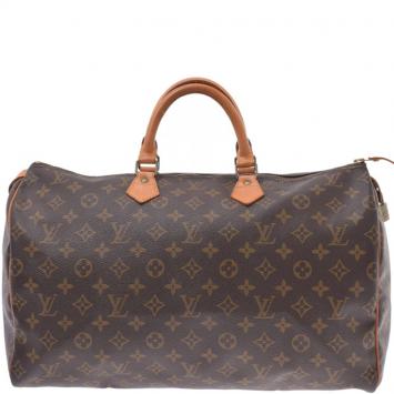 Pre Owned Louis Vuitton Monogram Canvas Speedy 40 Bag