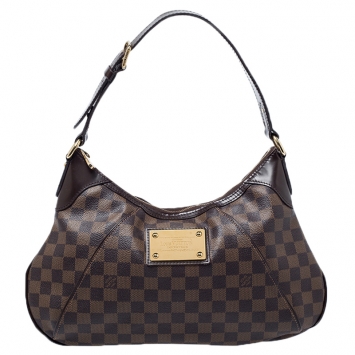Pre Owned Louis Vuitton Damier Ebene Canvas Thames GM Bag