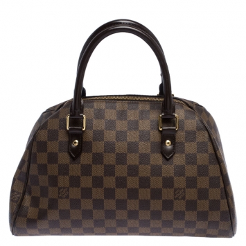 Pre Owned Louis Vuitton Damier Canvas Duomo Satchel 