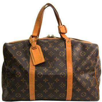 Pre Owned Louis Vuitton Monogram Canvas Sac Souple 35 Bag