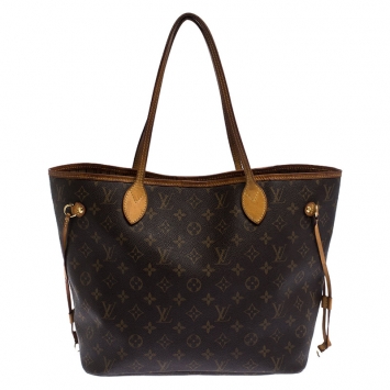 Pre Owned Louis Vuitton Monogram Canvas Neverfull MM Bag