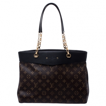 Pre Owned Louis Vuitton Monogram Canvas Pallas Shopper Tote 